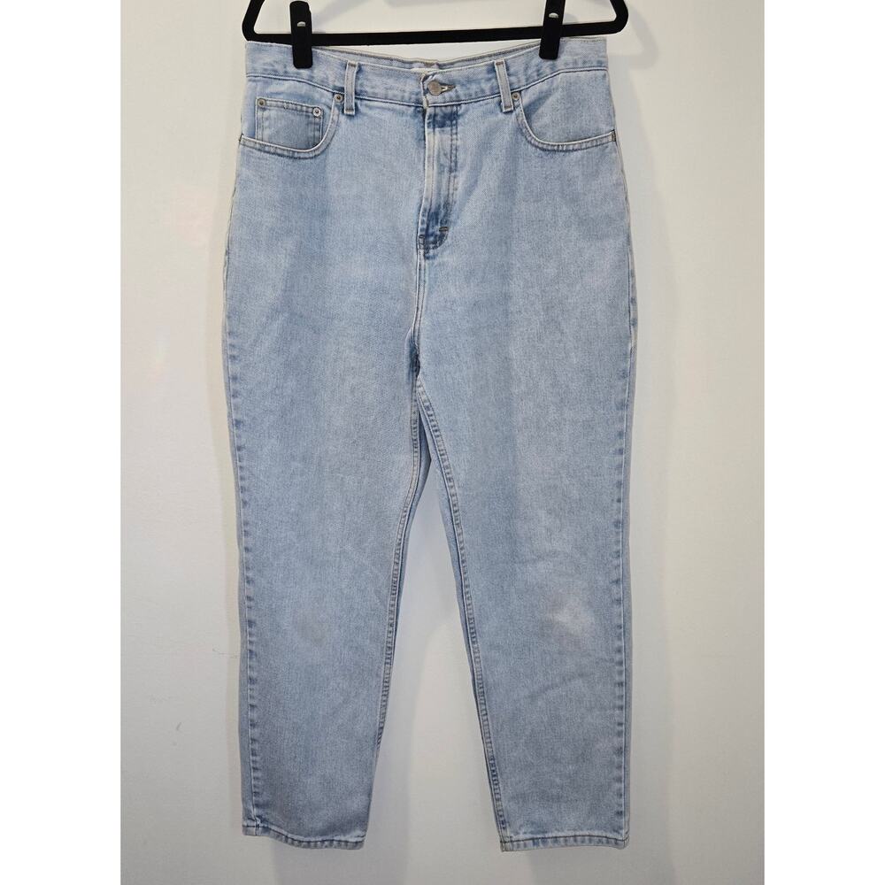 Crossroads High Waist Relaxed Light Wash Retro Women's Mom‎ Jeans Size 14S